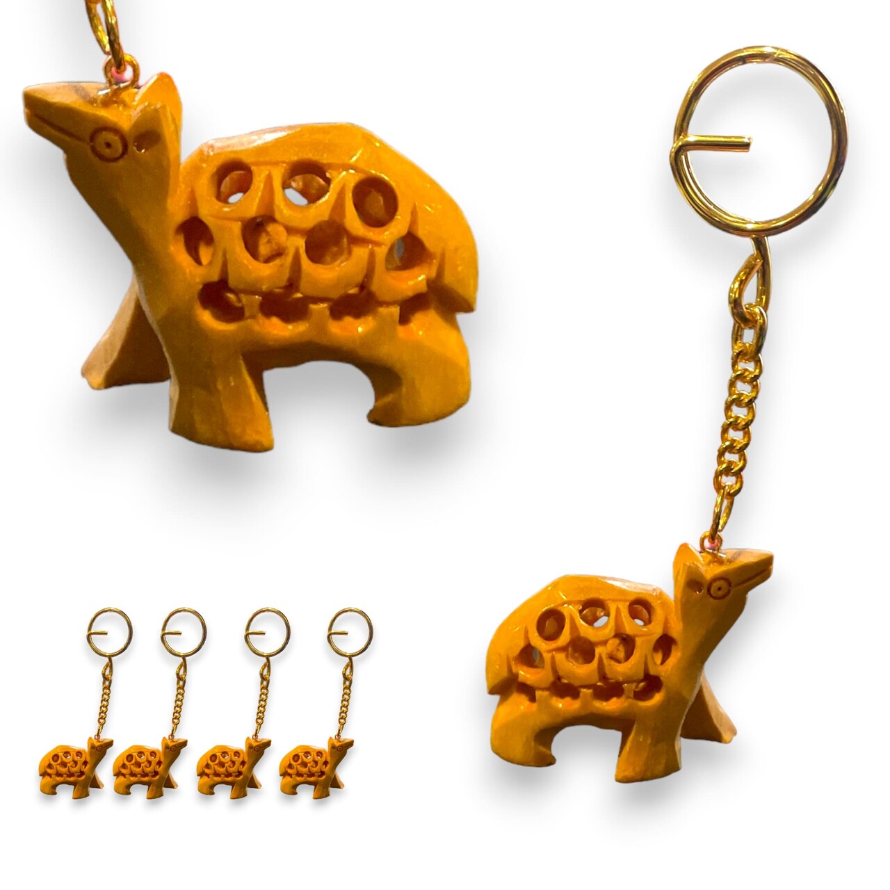 Handmade Keychain, Indian Handmade Keyring, Pooja Gift, Egle, Owl, Rabbit, Camel, Horse, Housewarming Gift